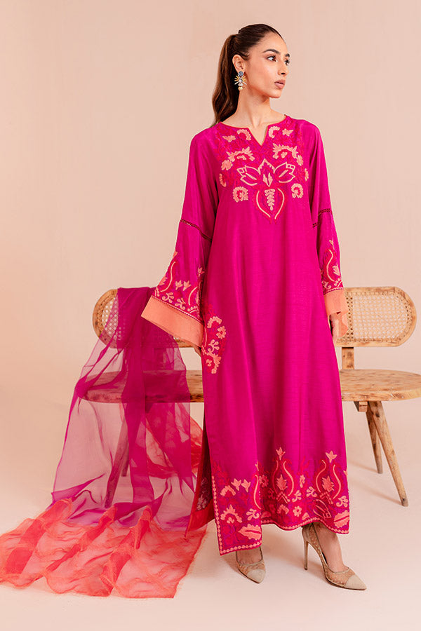 Soiree - Fuschia Silk Soiree