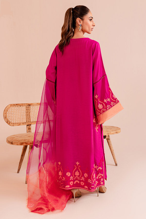 Soiree - Fuschia Silk Soiree